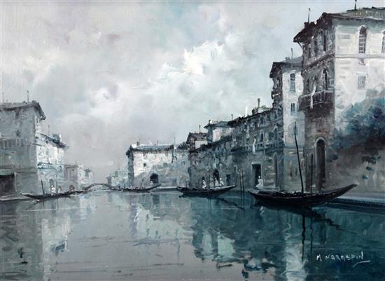 M.Maraspin After the storm, Venice, 20 x 28in.